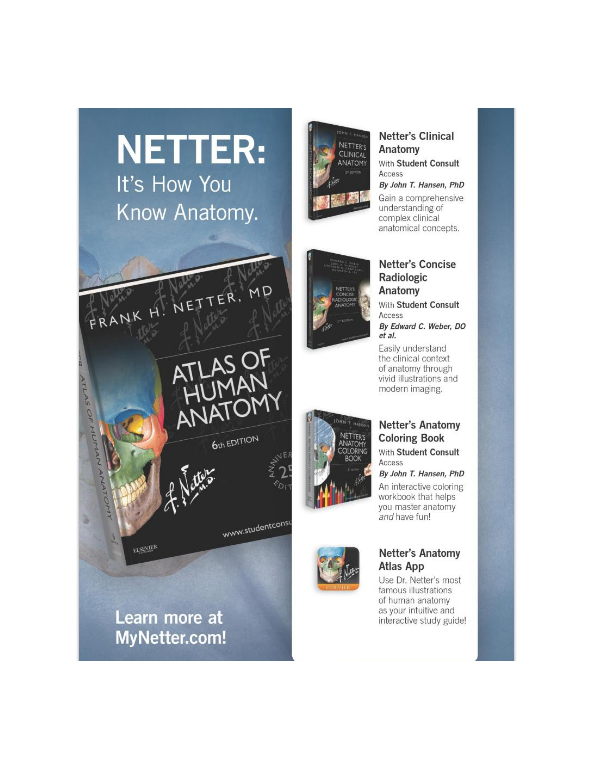 Netter's Head and Neck Anatomy for Dentistry, 3rd Edition